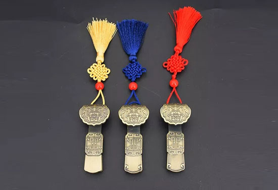 Classical Beaded Chinese Knot Series Customized Chinese Style Metal Ruyi U Disk
